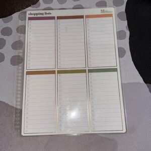 Erin condren shopping list